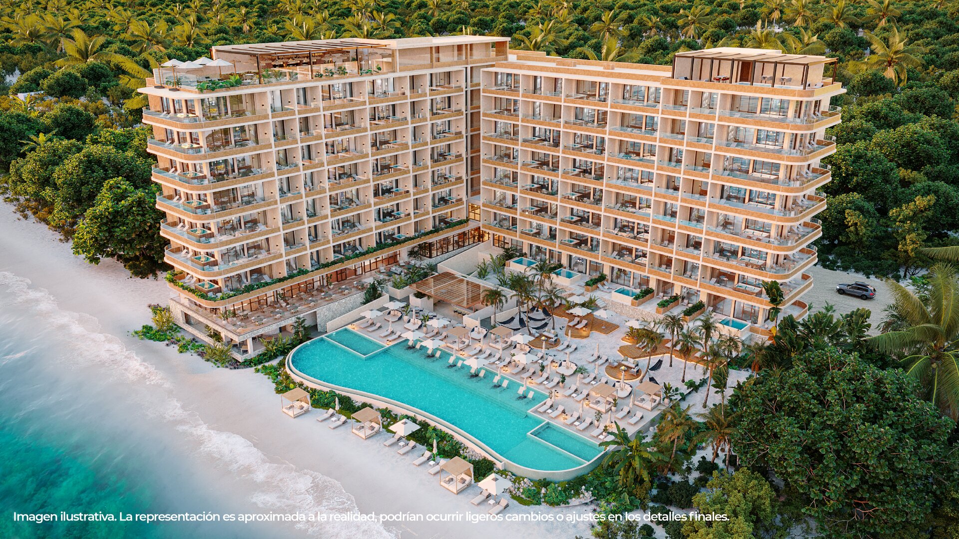 INNA Beach Condos & Hotel — preventa en Puerto Morelos